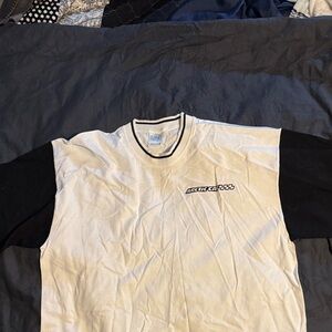 Men's Short Sleeve Tee - Black and White